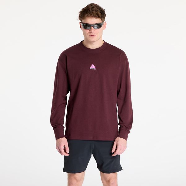 Nike Majica Nike ACG "Lungs" Men's Long-Sleeve T-Shirt Burgundy Crush M