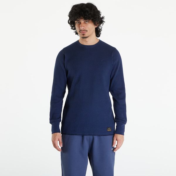 Nike Majica Nike Life Men's Long-Sleeve Heavyweight Waffle Top Obsidian/ Dark Obsidian/ Obsidian M