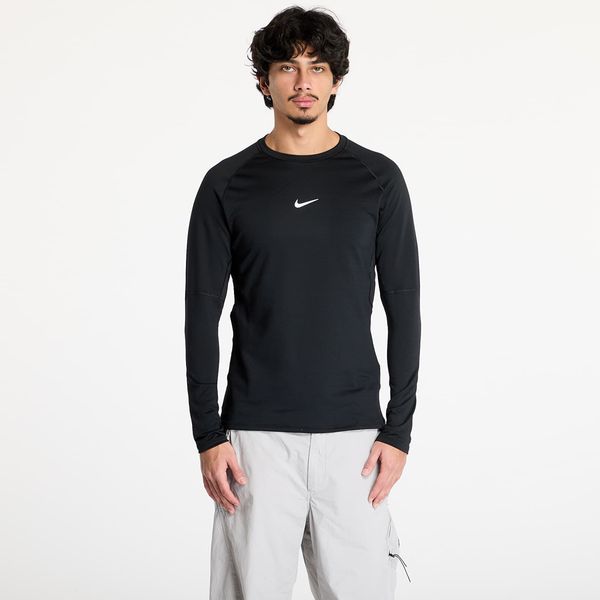 Nike Majica Nike Pro Warm Men's Long-Sleeve Top Black/ White L