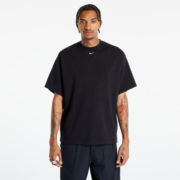 Nike Majica Nike Solo Swoosh Men's Short Sleeve Heavyweight Tee Black/ White L-T