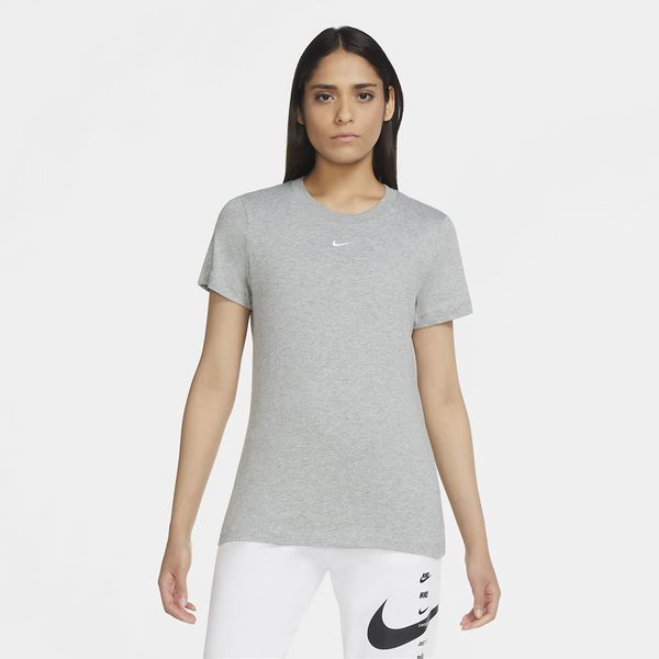 Nike Majica Nike Sportswear W T-Shirt Dk Grey Heather/ White XS