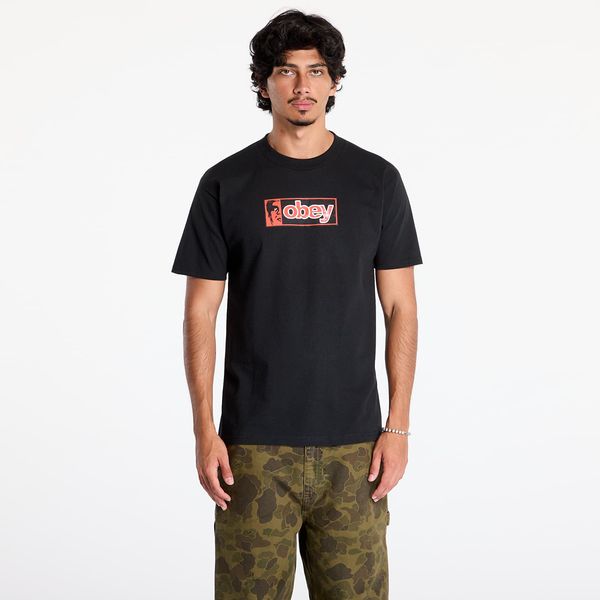 OBEY Clothing Majica OBEY Obey Half Icon T-Shirt Black L