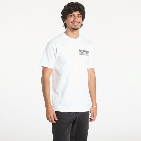 OBEY Clothing Majica OBEY Worldwide Power & Equalit White L