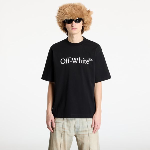 Off-White Majica Off-White Big Bookish Skate S/S Tee Black White S