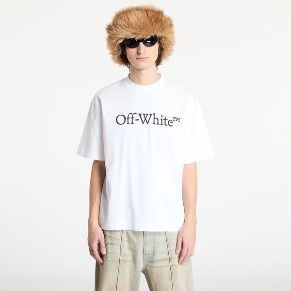 Off-White Majica Off-White Big Bookish Skate S/S Tee White Black L