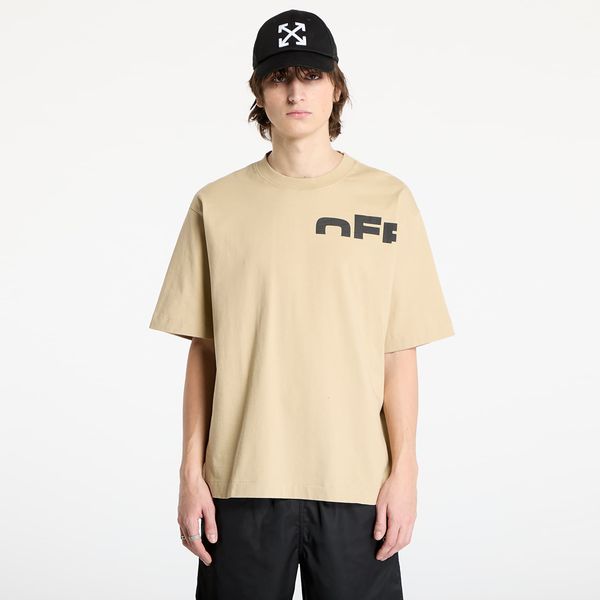 Off-White Majica Off-White Off Shared Skate S/S Tee Creme Brulée L