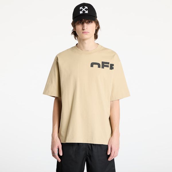 Off-White Majica Off-White Off Shared Skate S/S Tee Creme Brulée M