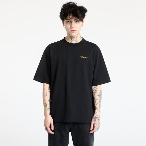 Off-White Majica Off-White Tape Arrow Skate S/S Tee Black/ Citrus S