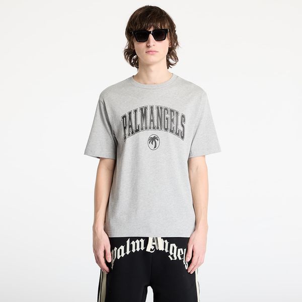 Palm Angels Majica Palm Angels College Palm Slim Tee Grey Melange/ Black XXL