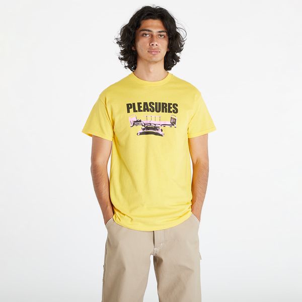 PLEASURES Majica PLEASURES Bed T-Shirt Yellow XL