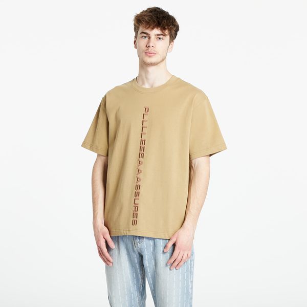 PLEASURES Majica PLEASURES Drag Heavyweight T-Shirt Beige XL