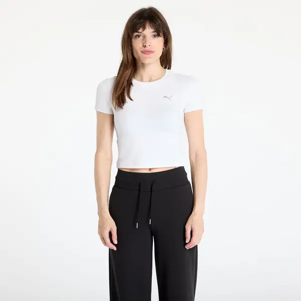 Puma Majica Puma Dare to Textured Baby Tee PUMA White XL