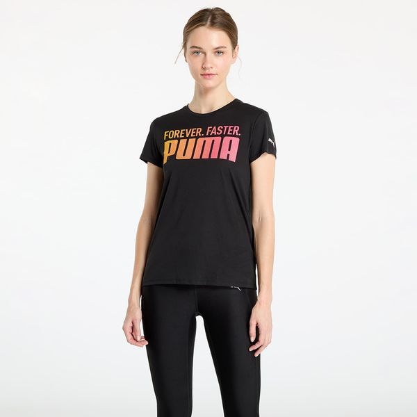 Puma Majica PUMA Run Favroites Forever Faster Graphic Tee Black XS