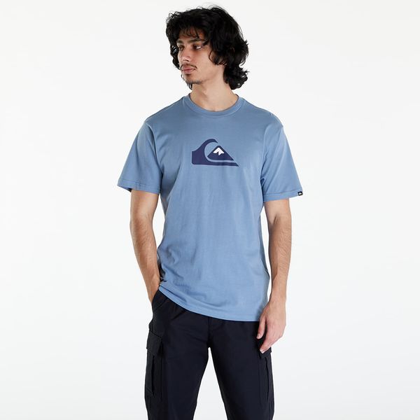 Quiksilver Majica Quiksilver Comp Logo SS Tee Blue Shadow S