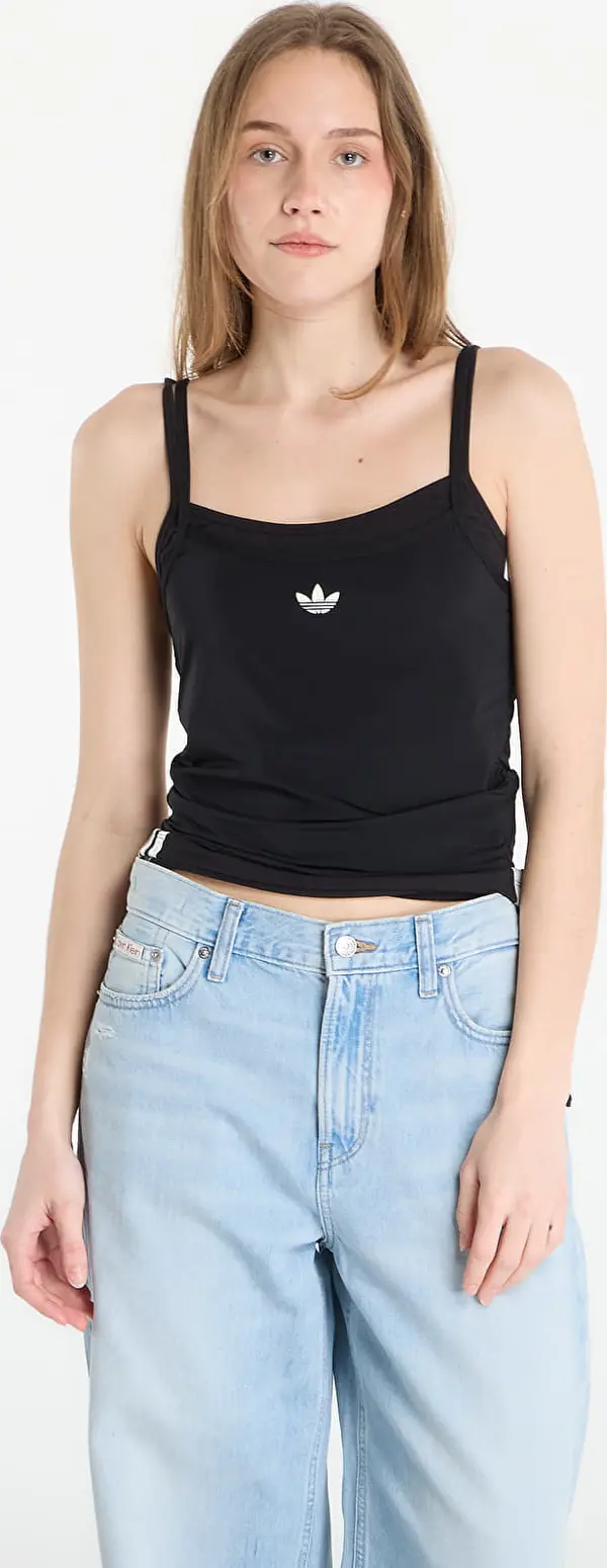 adidas Originals Majica s tankom adidas Double Layered Tank Top Black/ Black L