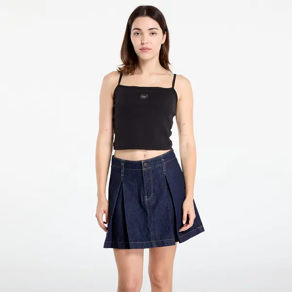 Calvin Klein Majica s tankom Calvin Klein Jeans Woven Label Rib Crop Black XL