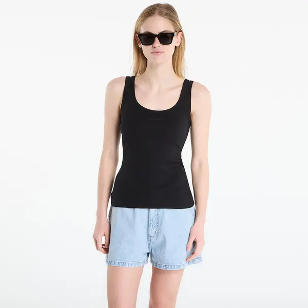 Calvin Klein Majica s tankom Calvin Klein Sl Varigated Rib Nano Logo Tank Black XS