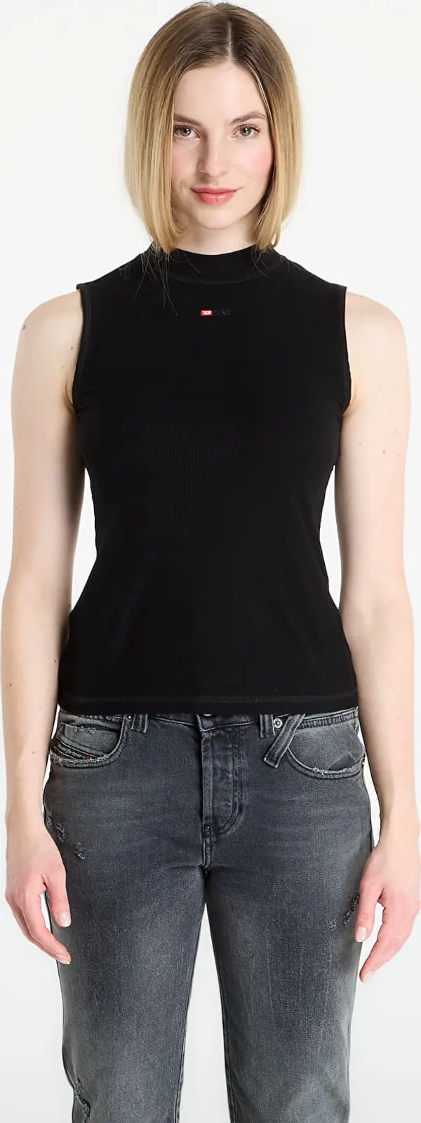 Diesel Majica s tankom DIESEL T-Mokky-Sl-Microdiv Tank Top Black L