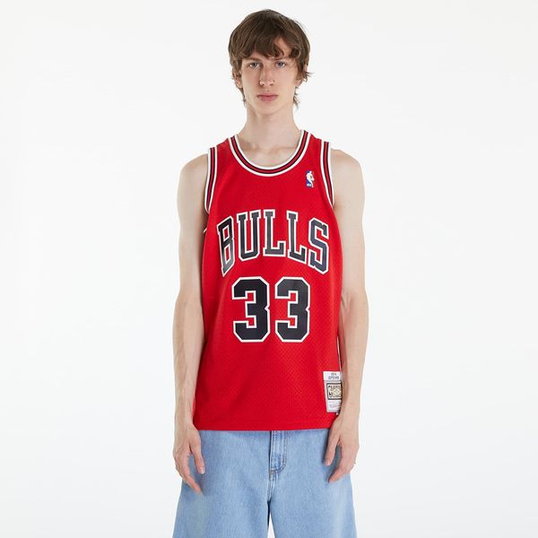 Mitchell & Ness Majica s tankom Mitchell & Ness Chicago Bulls 33 Scottie Pippen Swingman Jersey Red L