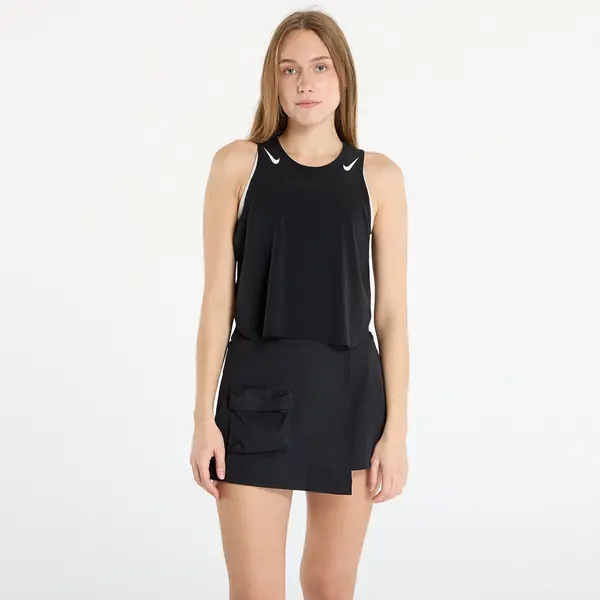 Nike Majica s tankom Nike AeroSwift Women's Dri-FIT ADV Cropped Running Tank Top Black/ White L