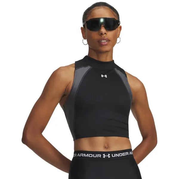Under Armour Majica s tankom Under Armour Hg Rib Tank Black XS