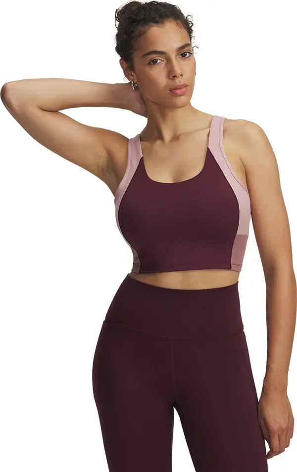 Under Armour Majica s tankom Under Armour Meridian Colorblock Tank Brown L