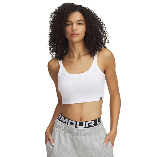 Under Armour Majica s tankom Under Armour Rival Rib Baby Tank White/ White XS