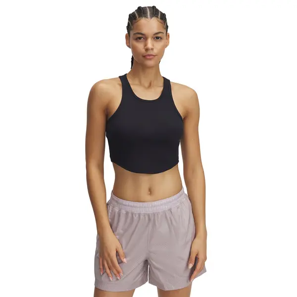Under Armour Majica s tankom Under Armour Rival Rib Tank Black/ White L