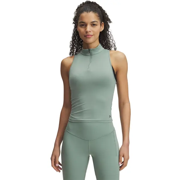 Under Armour Majica s tankom Under Armour Vanish Elite Vent Tank Silica Green/ Iridescent XS