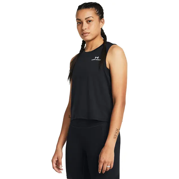 Under Armour Majica s tankom Under Armour Vanish Energy Crop Tank Black L