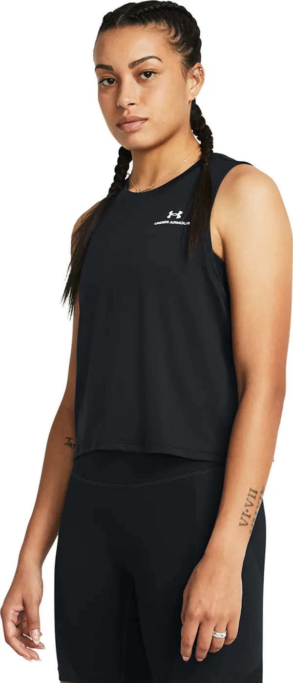 Under Armour Majica s tankom Under Armour Vanish Energy Crop Tank Black L