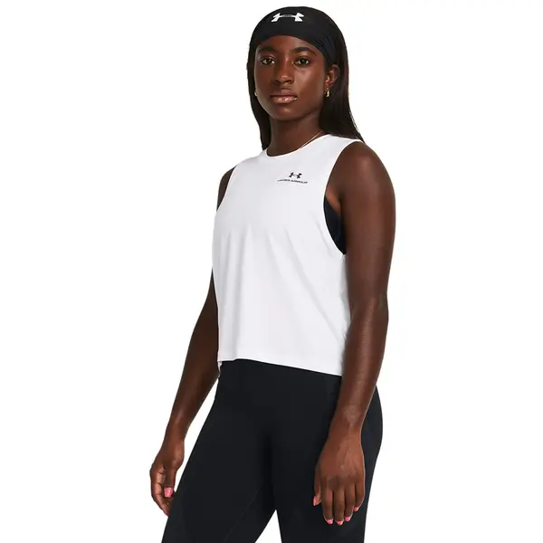 Under Armour Majica s tankom Under Armour Vanish Energy Crop Tank White L