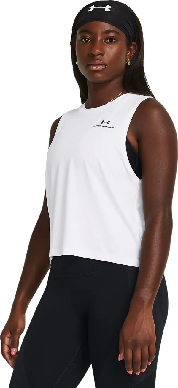 Under Armour Majica s tankom Under Armour Vanish Energy Crop Tank White L