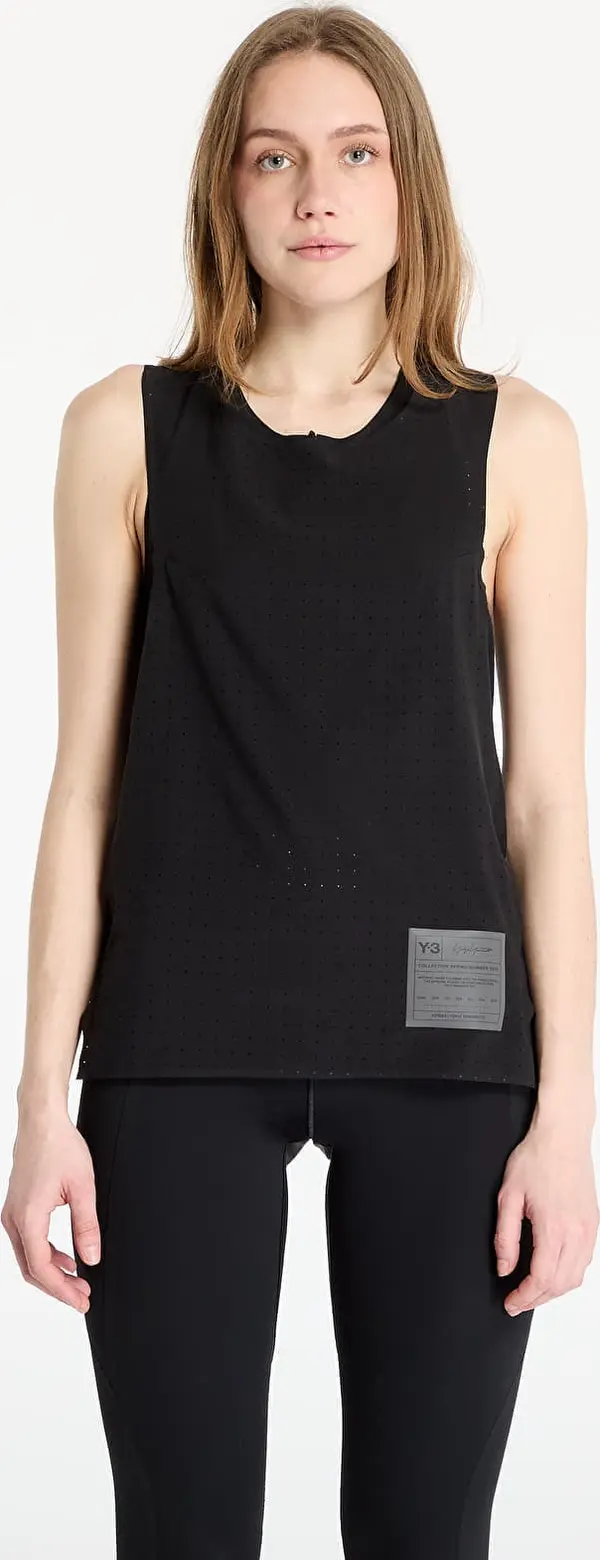 Y-3 Majica s tankom Y-3 Running Tank Top Black L