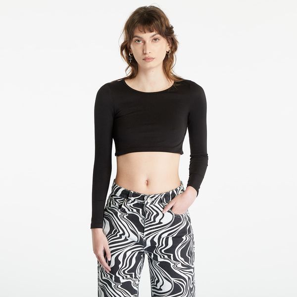 Sixth June Majica Sixth June Monochrom Crop Top Black L