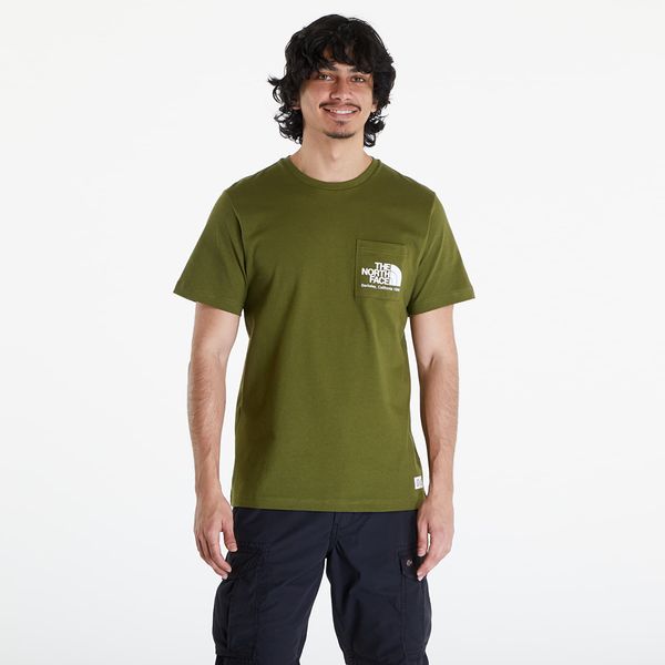 The North Face Majica The North Face Berkeley California Pocket S/S Tee Forest Olive XL