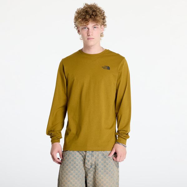 The North Face Majica The North Face M L/S Box Nse Tee Moss Green M