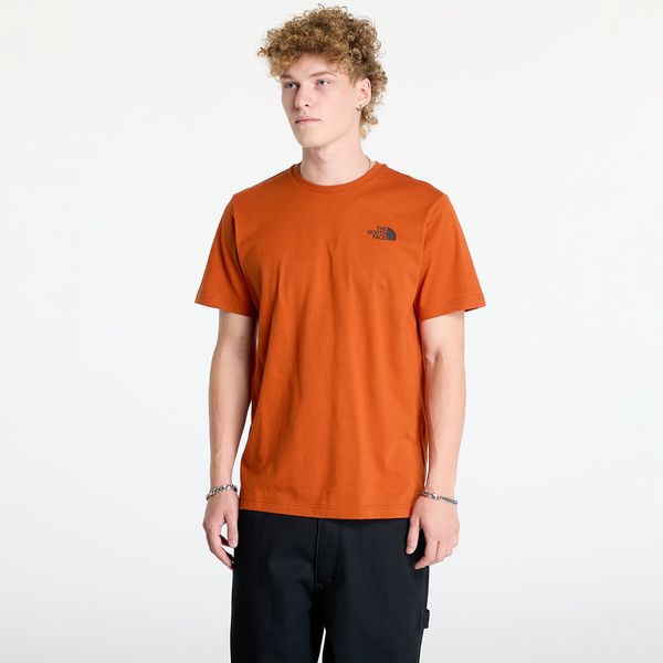 The North Face Majica The North Face M S/S Box Nse Celebration Tee Earthen Copper M