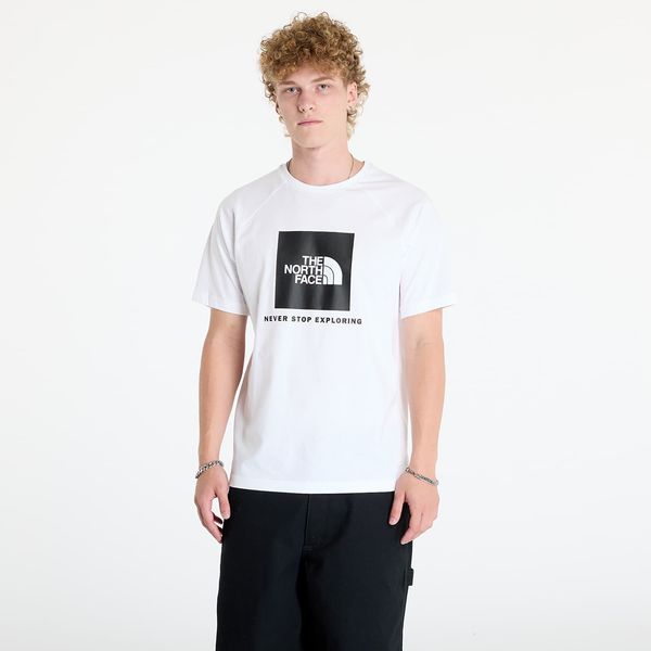 The North Face Majica The North Face Short Sleeve Raglan Redbox Tee Tnf White L