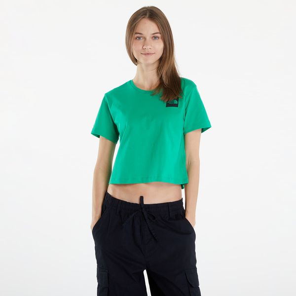 The North Face Majica The North Face S/S Cropped Fine Tee Optic Emerald M