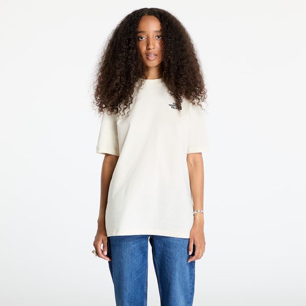 The North Face Majica The North Face W Essential Oversized Short Sleeve Tee White Dune M