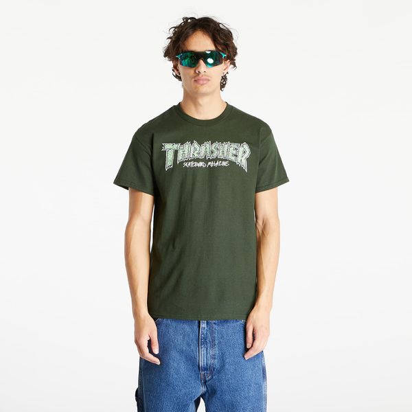 Thrasher Majica Thrasher Brick T-Shirt Forest Green M