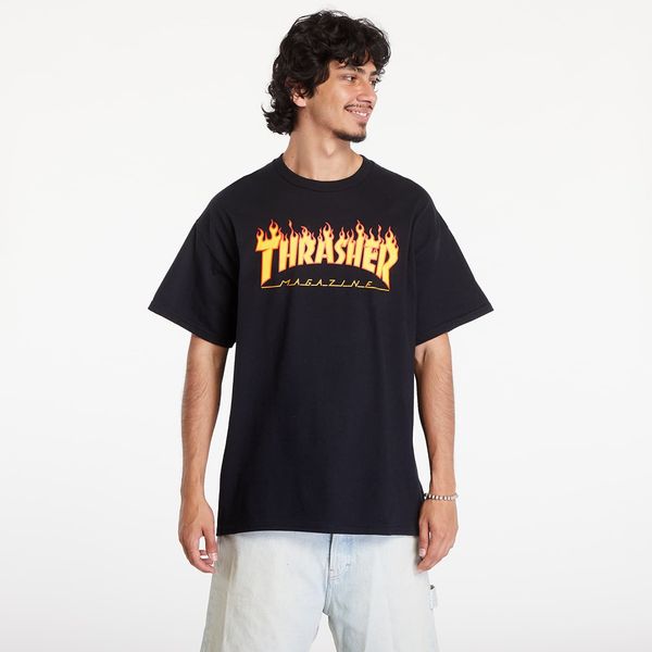 Thrasher Majica Thrasher Flame Logo T-Shirt Black XL