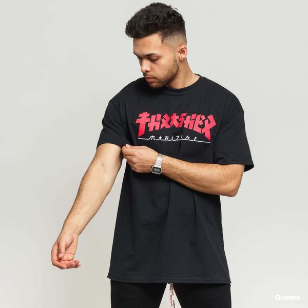 Thrasher Majica Thrasher Godzilla Tee Black L