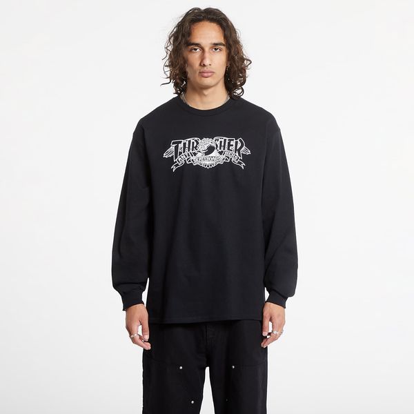 Thrasher Majica Thrasher Mag Banner Long Sleeve Tee Black M