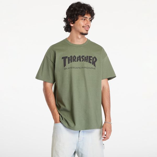 Thrasher Majica Thrasher Skate Mag T-Shirt Army Green L