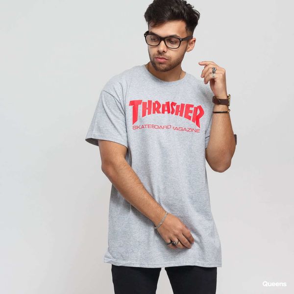 Thrasher Majica Thrasher Skate Mag T-Shirt Gray/ Red S