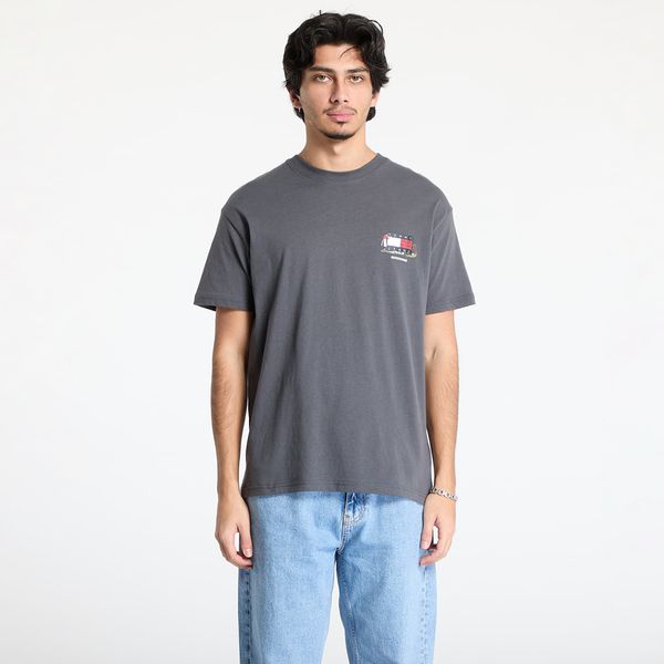 Tommy Hilfiger Majica Tommy Jeans Relaxed Novelty 1 Tee Gray XXL