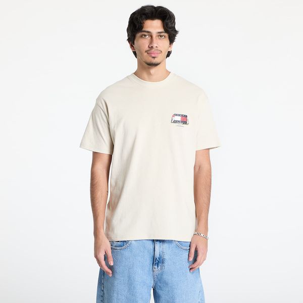 Tommy Hilfiger Majica Tommy Jeans Rlx Novelty 1 Tee Beige S