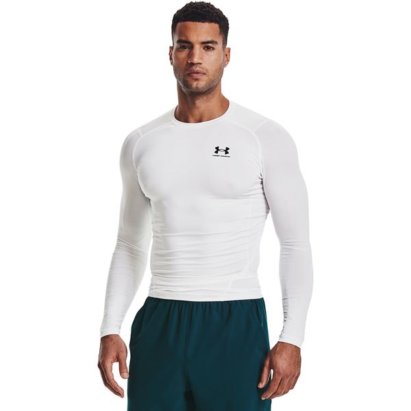 Under Armour Majica Under Armour Hg Armour Comp LS White/ Black XL